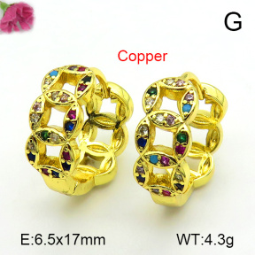 Fashion Copper Earrings  F7E400656ablb-L024