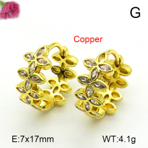 Fashion Copper Earrings  F7E400658ablb-L024