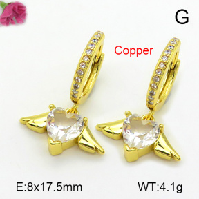 Fashion Copper Earrings  F7E400659vbnb-L024