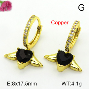 Fashion Copper Earrings  F7E400660vbnb-L024