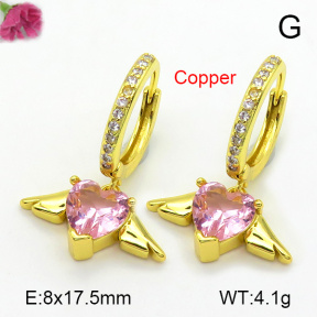 Fashion Copper Earrings  F7E400661vbnb-L024