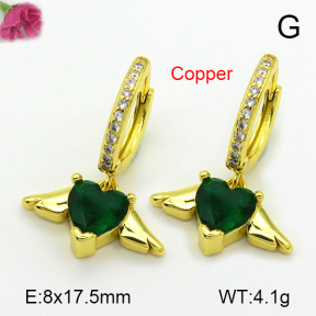 Fashion Copper Earrings  F7E400662vbnb-L024