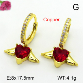 Fashion Copper Earrings  F7E400664vbnb-L024