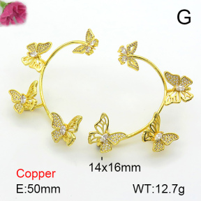 Fashion Copper Earrings  F7E400665ahlv-L017