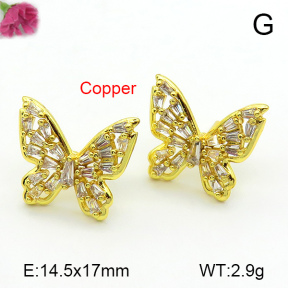 Fashion Copper Earrings  F7E400669bbov-L017