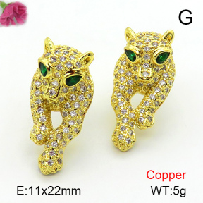 Fashion Copper Earrings  F7E400670bbov-L017
