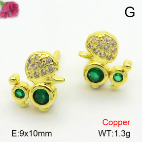 Fashion Copper Earrings  F7E400672vbmb-L017