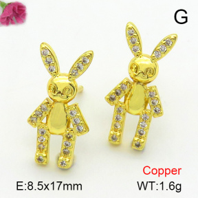 Fashion Copper Earrings  F7E400674vbmb-L017