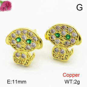 Fashion Copper Earrings  F7E400676ablb-L017