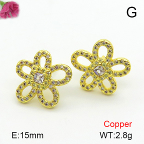Fashion Copper Earrings  F7E400681vbmb-L017