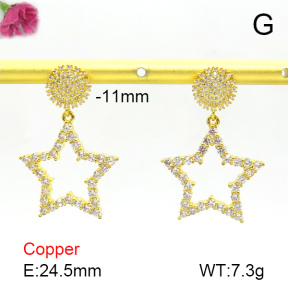 Fashion Copper Earrings  F7E400689bhia-L017