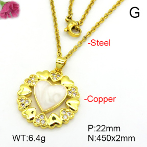 Fashion Copper Necklace  F7N300306baka-L024