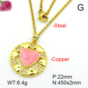 Fashion Copper Necklace  F7N300307baka-L024