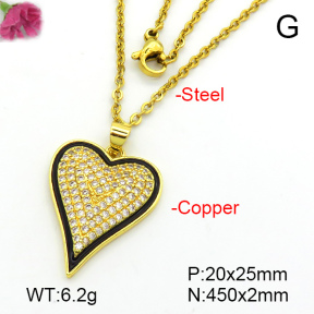 Fashion Copper Necklace  F7N401475ablb-L017
