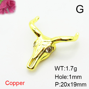 Fashion Copper Accessories  XFF00929aahl-L035