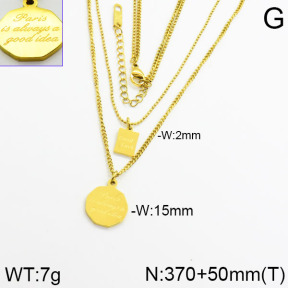 Stainless Steel Necklace  2N2000861bhbl-669