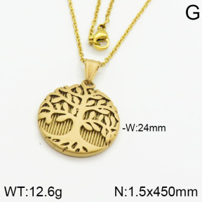 Stainless Steel Necklace  2N2000890bvpl-686