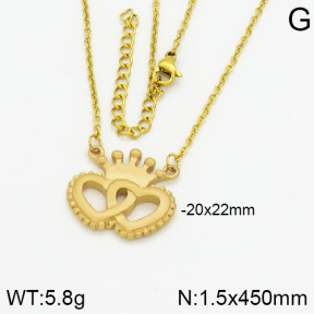 Stainless Steel Necklace  2N2000893bvpl-686