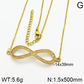 Stainless Steel Necklace  2N4000500bvpl-686