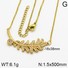 Stainless Steel Necklace  2N4000501bvpl-686