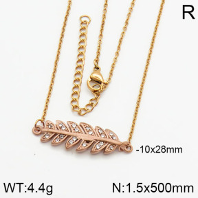 Stainless Steel Necklace  2N4000505bhva-686