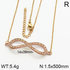 Stainless Steel Necklace  2N4000509bhva-686