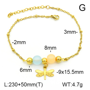 Stainless Steel Anklets  7A9000182vbmb-350
