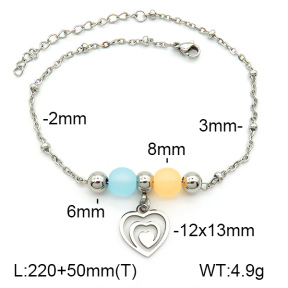Stainless Steel Anklets  7A9000187ablb-350