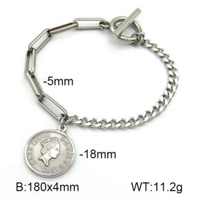 Stainless Steel Bracelet  7B2000122vbpb-201
