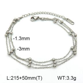 Stainless Steel Bracelet  7B2000128bbov-201
