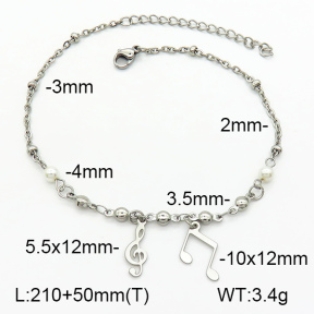 Stainless Steel Bracelet  7B3000142vbll-350