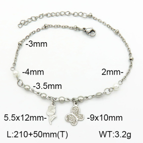 Stainless Steel Bracelet  7B3000143vbll-350