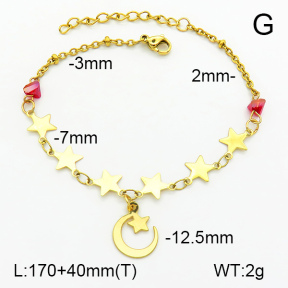 Stainless Steel Bracelet  7B4000249vbnl-350