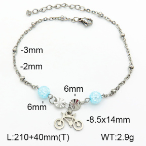 Stainless Steel Bracelet  7B4000292ablb-350