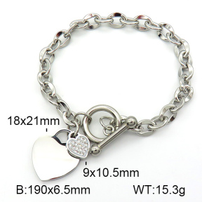 Stainless Steel Bracelet  7B4000360vbpb-201