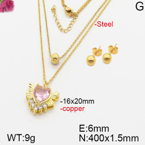 Fashion Copper Sets  F5S001121bhia-J111