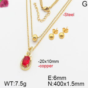 Fashion Copper Sets  F5S001146bhva-J111