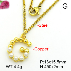 Fashion Copper Necklace  F7N300323aajl-L017