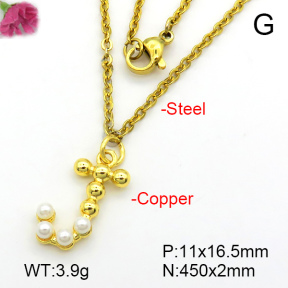 Fashion Copper Necklace  F7N300326aajl-L017