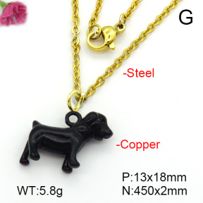 Fashion Copper Necklace  F7N300344avja-L017