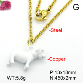 Fashion Copper Necklace  F7N300346avja-L017