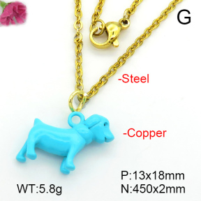 Fashion Copper Necklace  F7N300350avja-L017