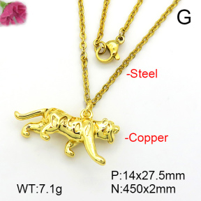 Fashion Copper Necklace  F7N401485avja-L017