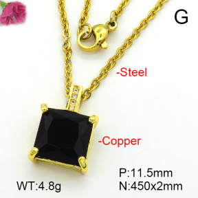 Fashion Copper Necklace  F7N401501avja-L017