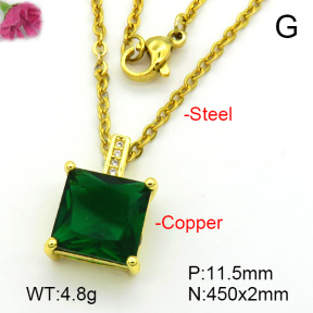 Fashion Copper Necklace  F7N401503avja-L017