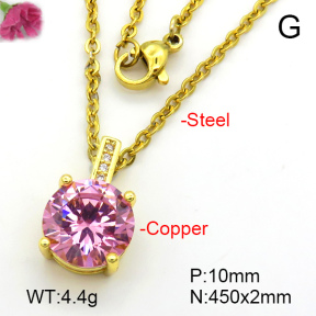 Fashion Copper Necklace  F7N401510avja-L017