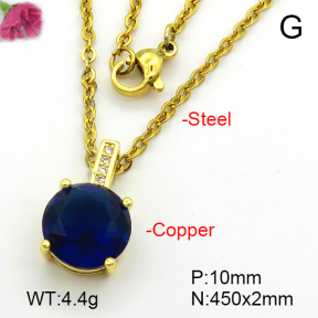 Fashion Copper Necklace  F7N401513avja-L017
