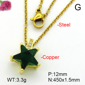 Fashion Copper Necklace  F7N401524avja-L017