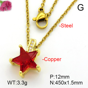 Fashion Copper Necklace  F7N401525avja-L017