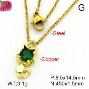Fashion Copper Necklace  F7N401531vaia-L017